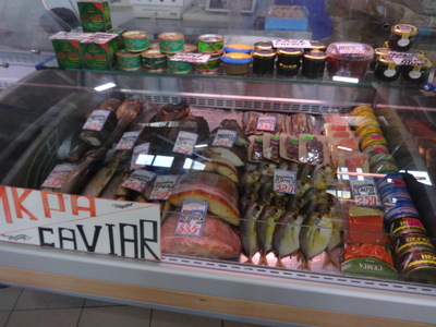 smoked fish and caviar