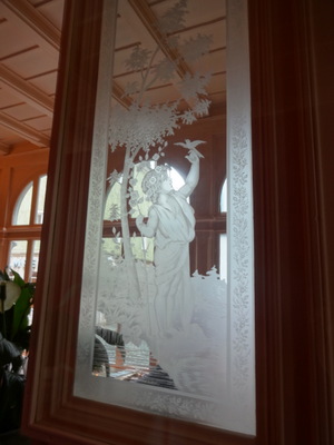 etched window