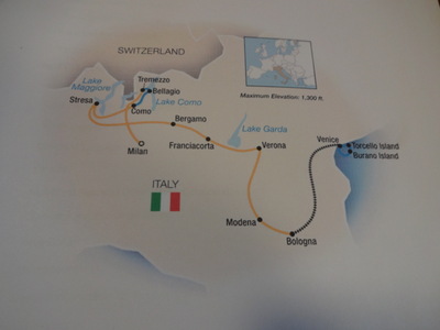 Italy itinerary