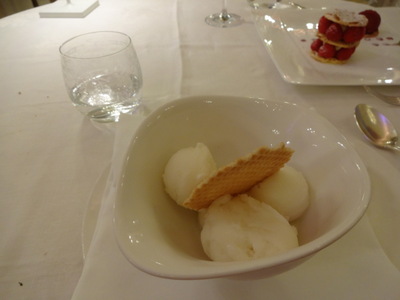 lemon sorbet