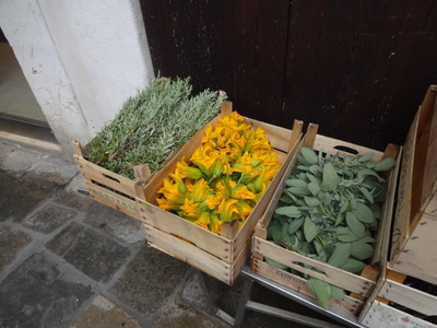 squash blossoms